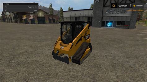 Cat 289D v 1.0 – FS17 mod 